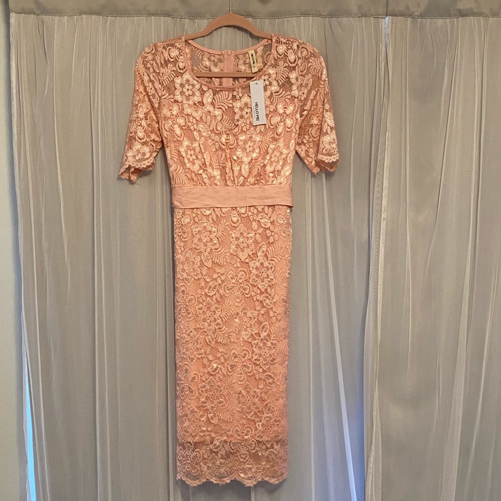 Hello Miz Pink Maternity Dress